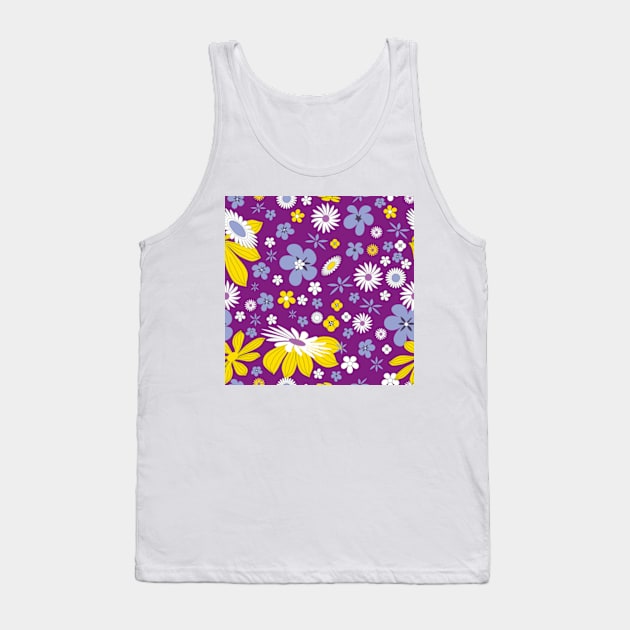 Flora Pattern Tank Top by Hashop